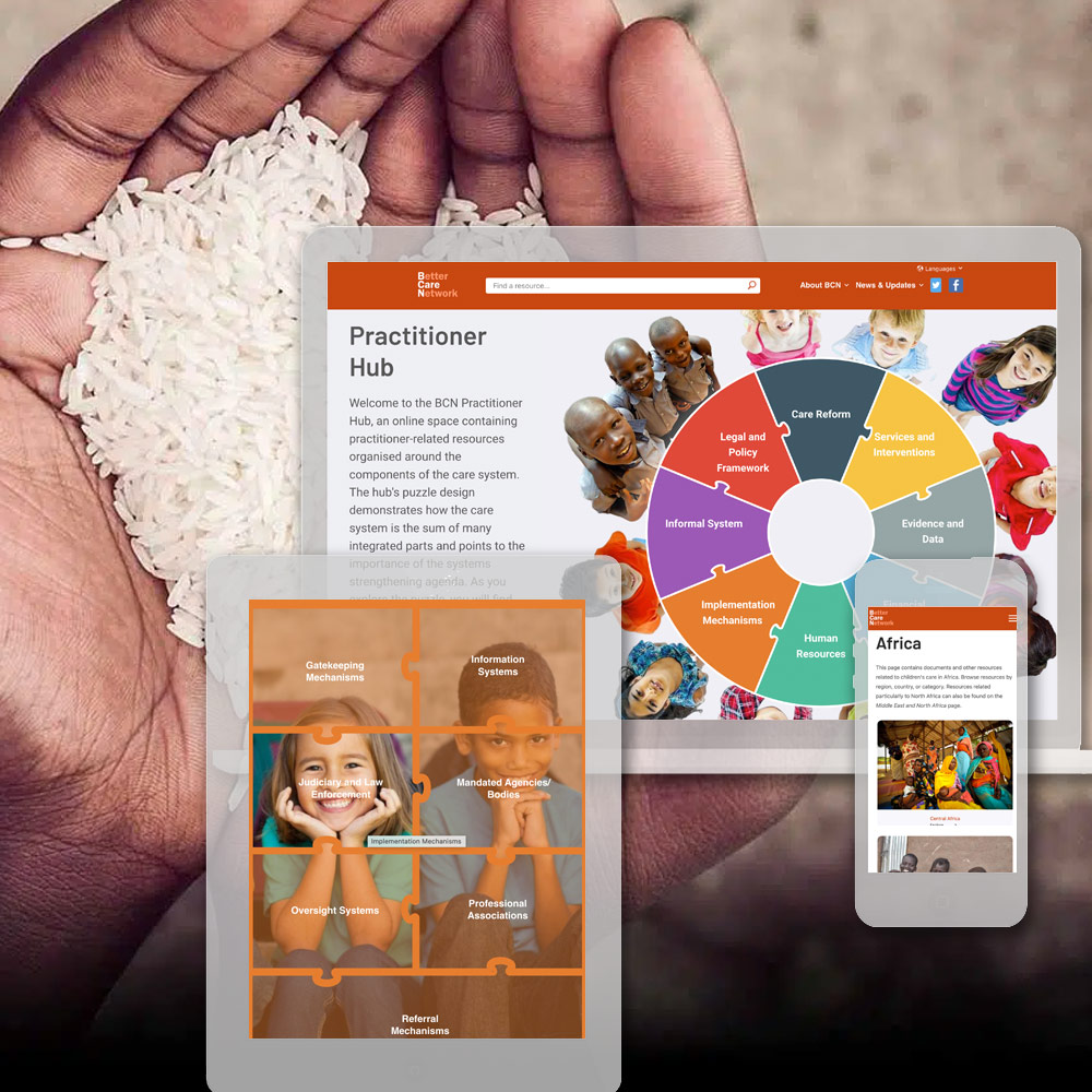 Preview of Client websites or apps